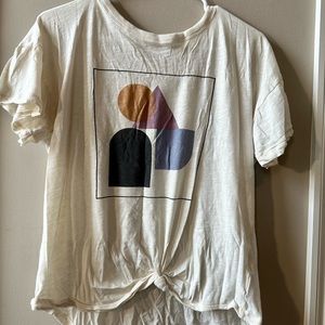 Madewell Geometry Graphic Tee, Size L